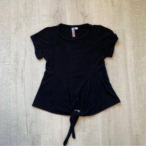 Alya Francesca’s Waist Tie Sweater, Black, Size XXS